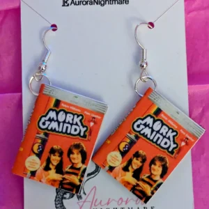 Mork and Mindy Miniature Earrings