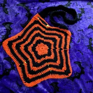 Crochet Star Tote Bag