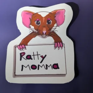 Ratty Momma Sticker